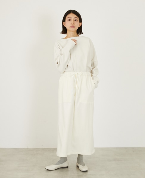 イージーウォームスカート 詳細画像 オフホワイト 8