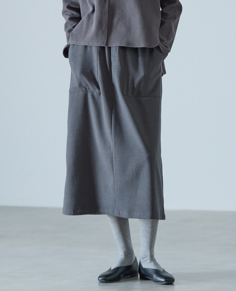 イージーウォームスカート 詳細画像 グレー 1