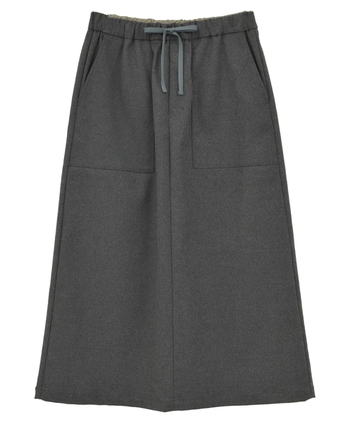 イージーウォームスカート 詳細画像 グレー 4
