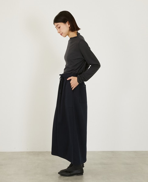 イージーウォームスカート 詳細画像 ネイビー 4