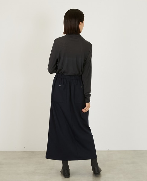 イージーウォームスカート 詳細画像 ネイビー 5