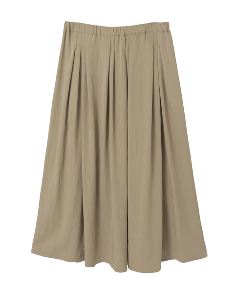 タックロングスカート 詳細画像 ライトベージュ 11