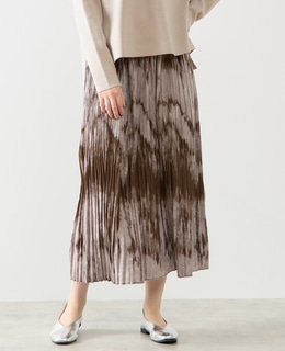 グラデーションプリーツスカート