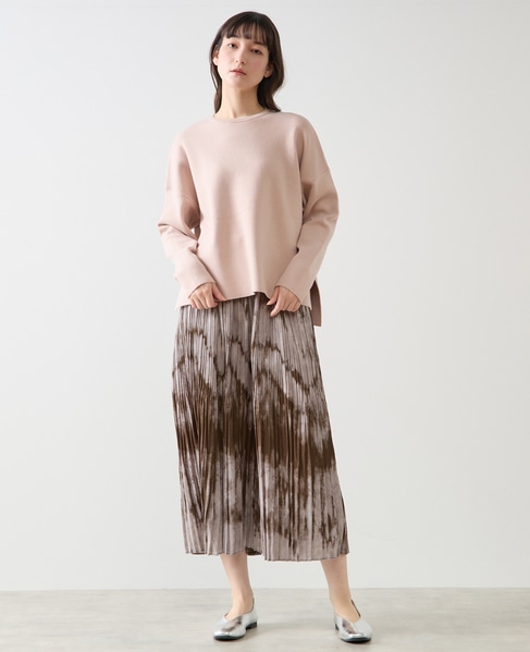 グラデーションプリーツスカート 詳細画像 カーキ 9