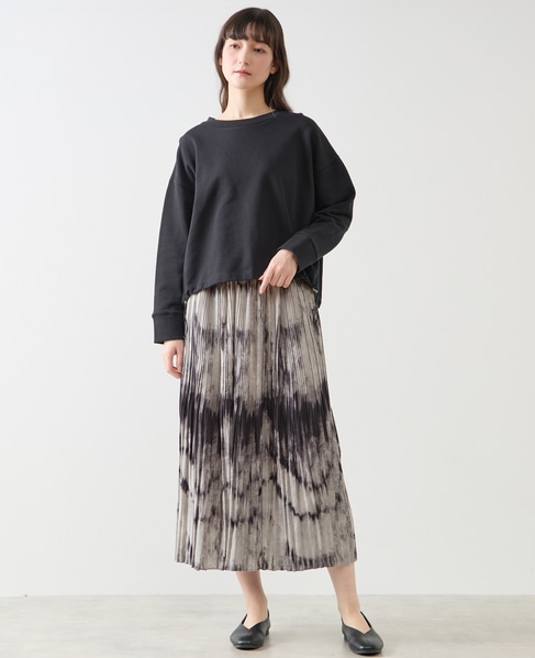 グラデーションプリーツスカート 詳細画像 グレー 10