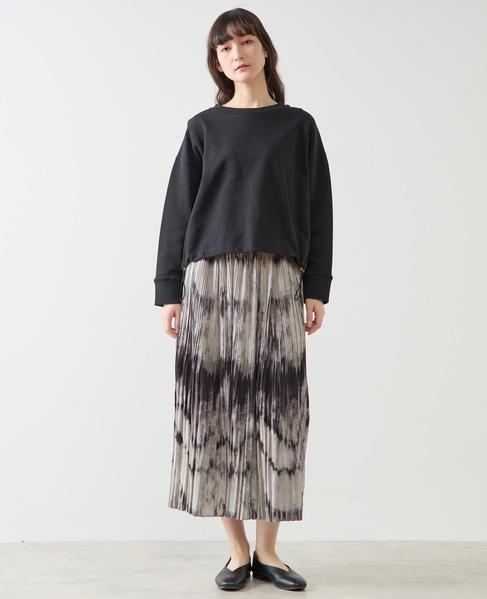 グラデーションプリーツスカート 詳細画像 グレー 2