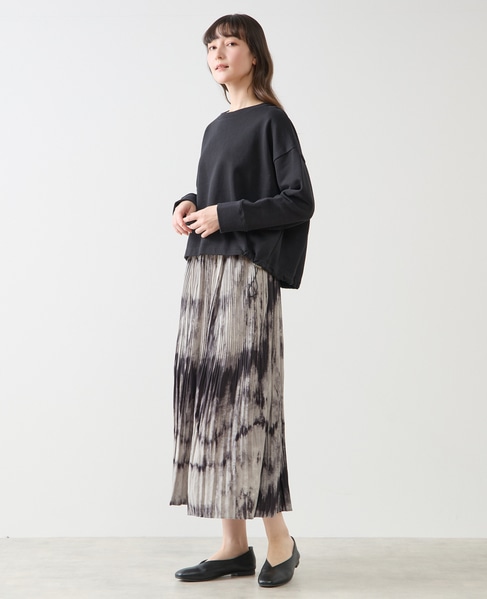 グラデーションプリーツスカート 詳細画像 グレー 3