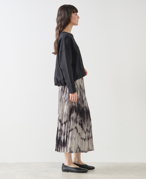 グラデーションプリーツスカート 詳細画像 グレー 8