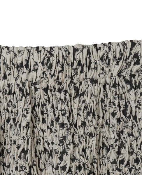 ギャザーナロースカート 詳細画像 アイボリー 4