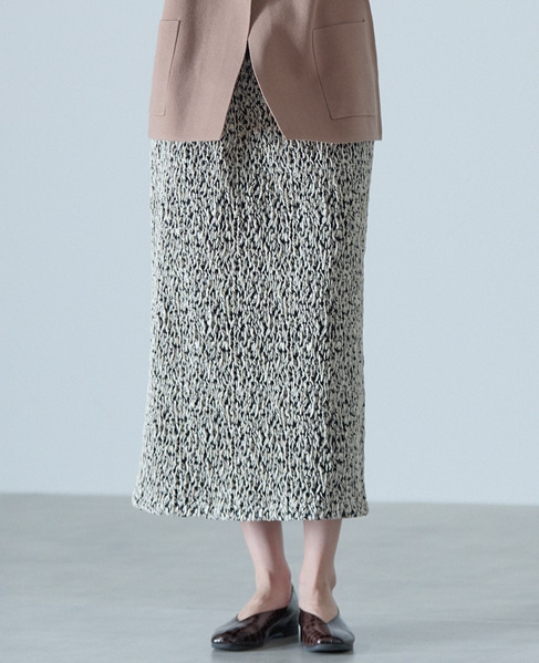 ギャザーナロースカート 詳細画像 ベージュ 1