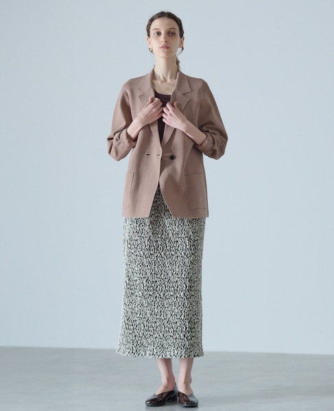 ギャザーナロースカート 詳細画像 ベージュ 2