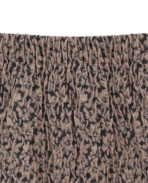 ギャザーナロースカート 詳細画像 ベージュ 7