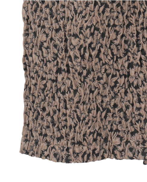 ギャザーナロースカート 詳細画像 ベージュ 8