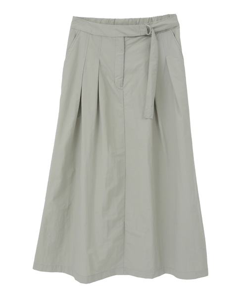 【LOURMARIN】タックフレアースカート 詳細画像 ミント 10