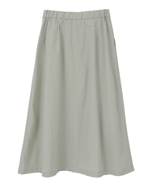 【LOURMARIN】タックフレアースカート 詳細画像 ミント 11