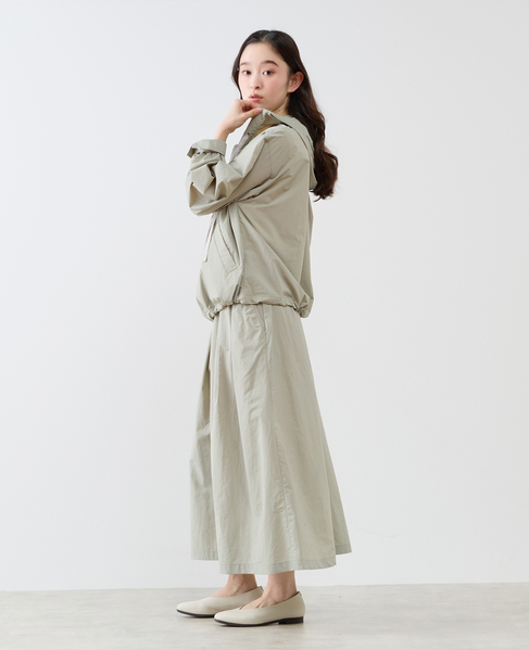 【LOURMARIN】タックフレアースカート 詳細画像 ミント 5