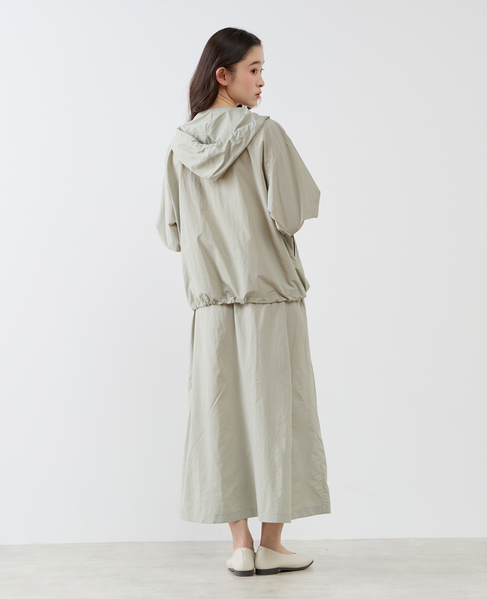 【LOURMARIN】タックフレアースカート 詳細画像 ミント 6