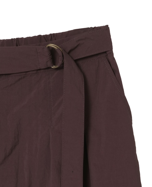 【LOURMARIN】タックフレアースカート 詳細画像 ブラウン 13