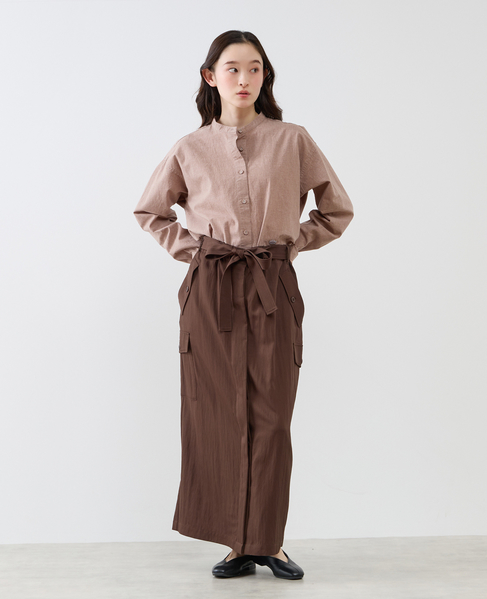 カーゴロングスカート 詳細画像 ブラウン 5