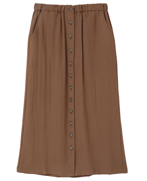 釦ナロースカート 詳細画像 キャメル 1