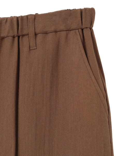 釦ナロースカート 詳細画像 キャメル 4