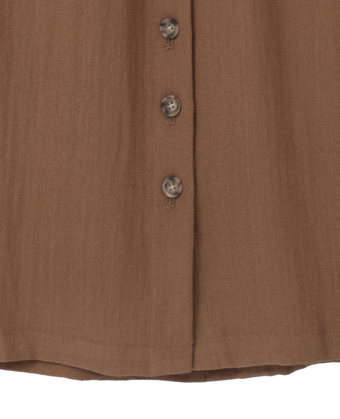 釦ナロースカート 詳細画像 キャメル 5