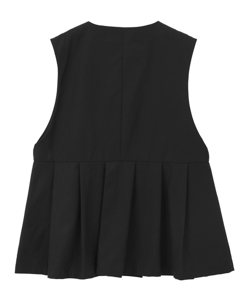 タックペプラムジレ 詳細画像 ブラック 12