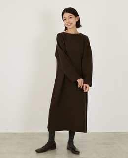 【LOURMARIN】ボトルネックニットワンピース