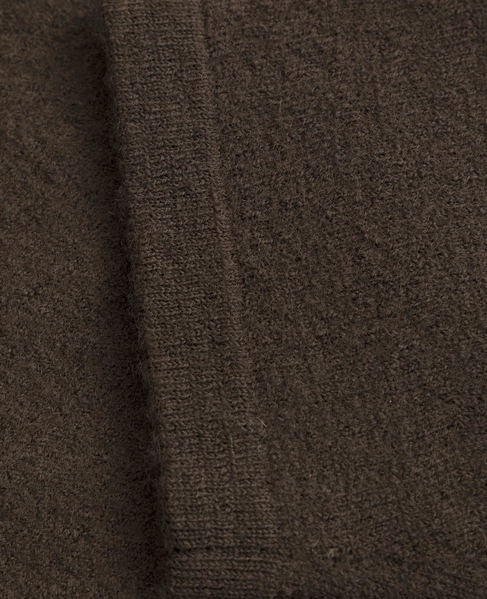 【LOURMARIN】ボトルネックニットワンピース 詳細画像 ブラウン 15