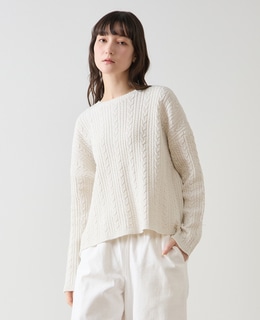 2WAYクルーネックカーディガン＆プルオーバー