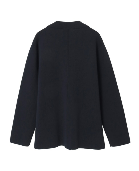 テーラードニットジャケット 詳細画像 ダークネイビー 5