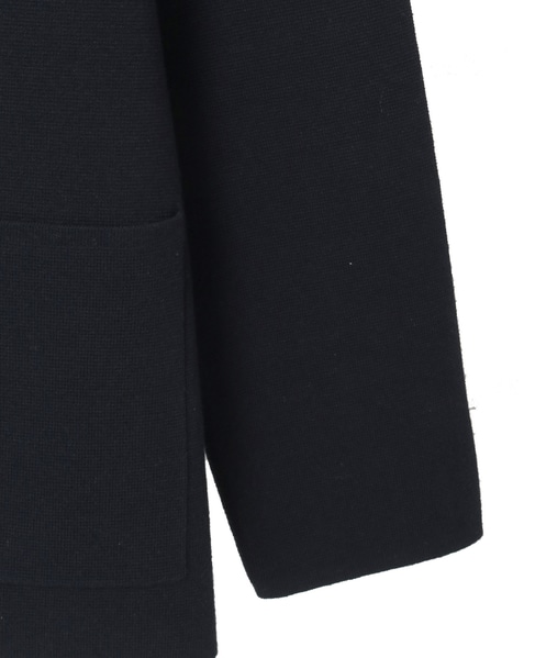 テーラードニットジャケット 詳細画像 ダークネイビー 7