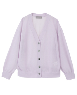 Vネックカーディガン