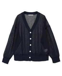Vネックカーディガン