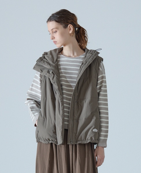 ボーダーボートネックニット 詳細画像 ベージュ 1