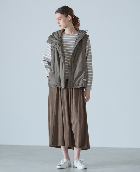 ボーダーボートネックニット 詳細画像 ベージュ 2