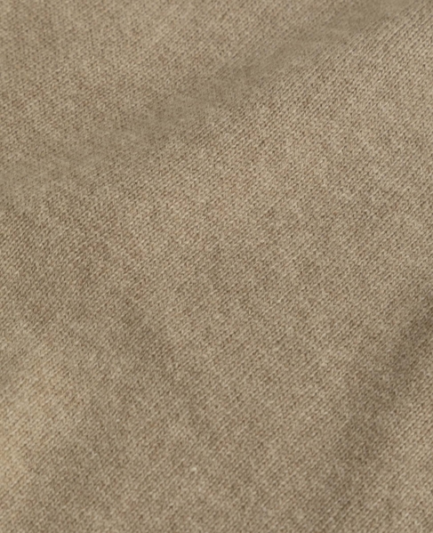 【LOURMARIN】裾フリルクルーネックニット 詳細画像 ベージュ 16