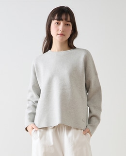 クルーネックニットプルオーバー
