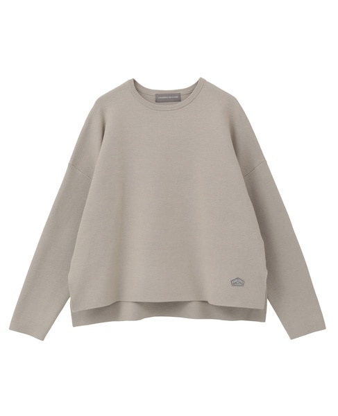 クルーネックニットプルオーバー 詳細画像 ライトベージュ 8