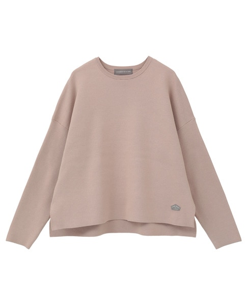 クルーネックニットプルオーバー 詳細画像 ライトピンク 10