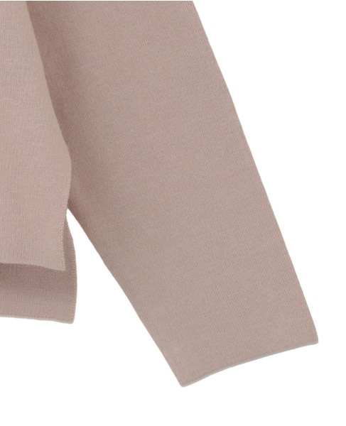 クルーネックニットプルオーバー 詳細画像 ライトピンク 13