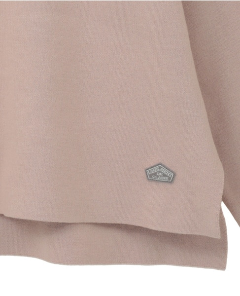 クルーネックニットプルオーバー 詳細画像 ライトピンク 14