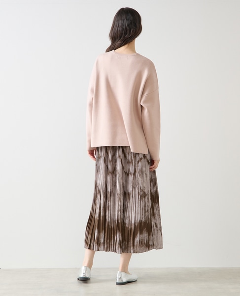 クルーネックニットプルオーバー 詳細画像 ライトピンク 6