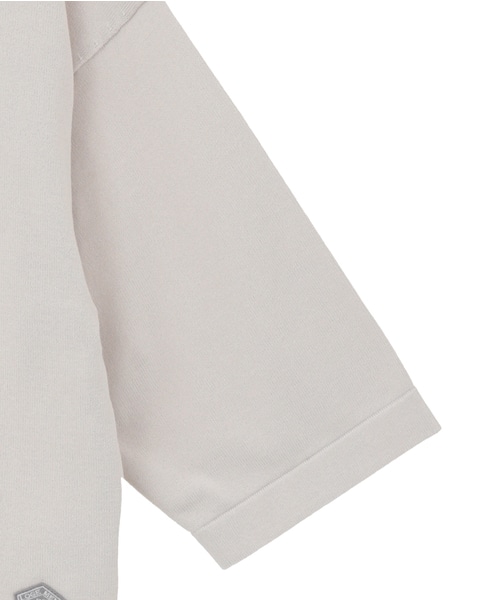 クルーネック5分袖ニットプルオーバー 詳細画像 ライトベージュ 15