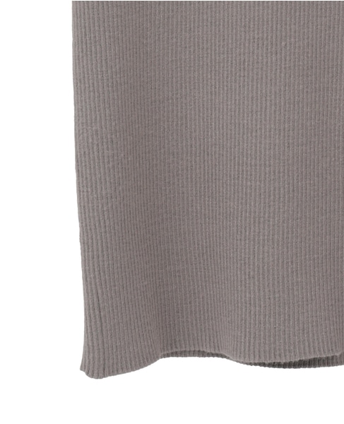 ハイゲージリブノースリーブプルオーバー 詳細画像 ブラウン系その他 18