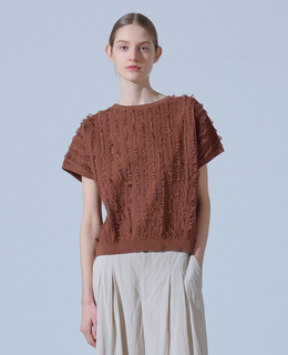 フリンジニット