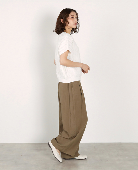 フリンジニット 詳細画像 オフホワイト 9