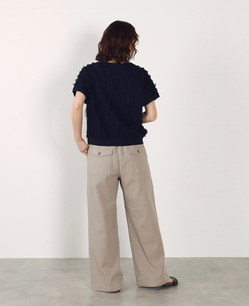 フリンジニット 詳細画像 ダークネイビー 10