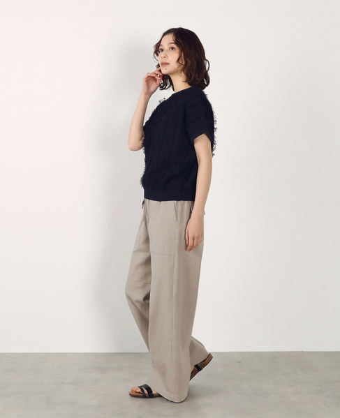 フリンジニット 詳細画像 ダークネイビー 7