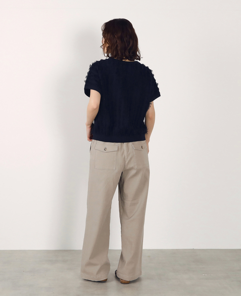 フリンジニット 詳細画像 ダークネイビー 9